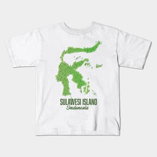 Sulawesi island Indonesia Kids T-Shirt